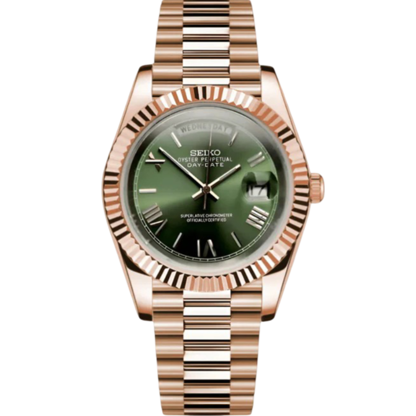 Day-Date Mod - Rose Gold Olive