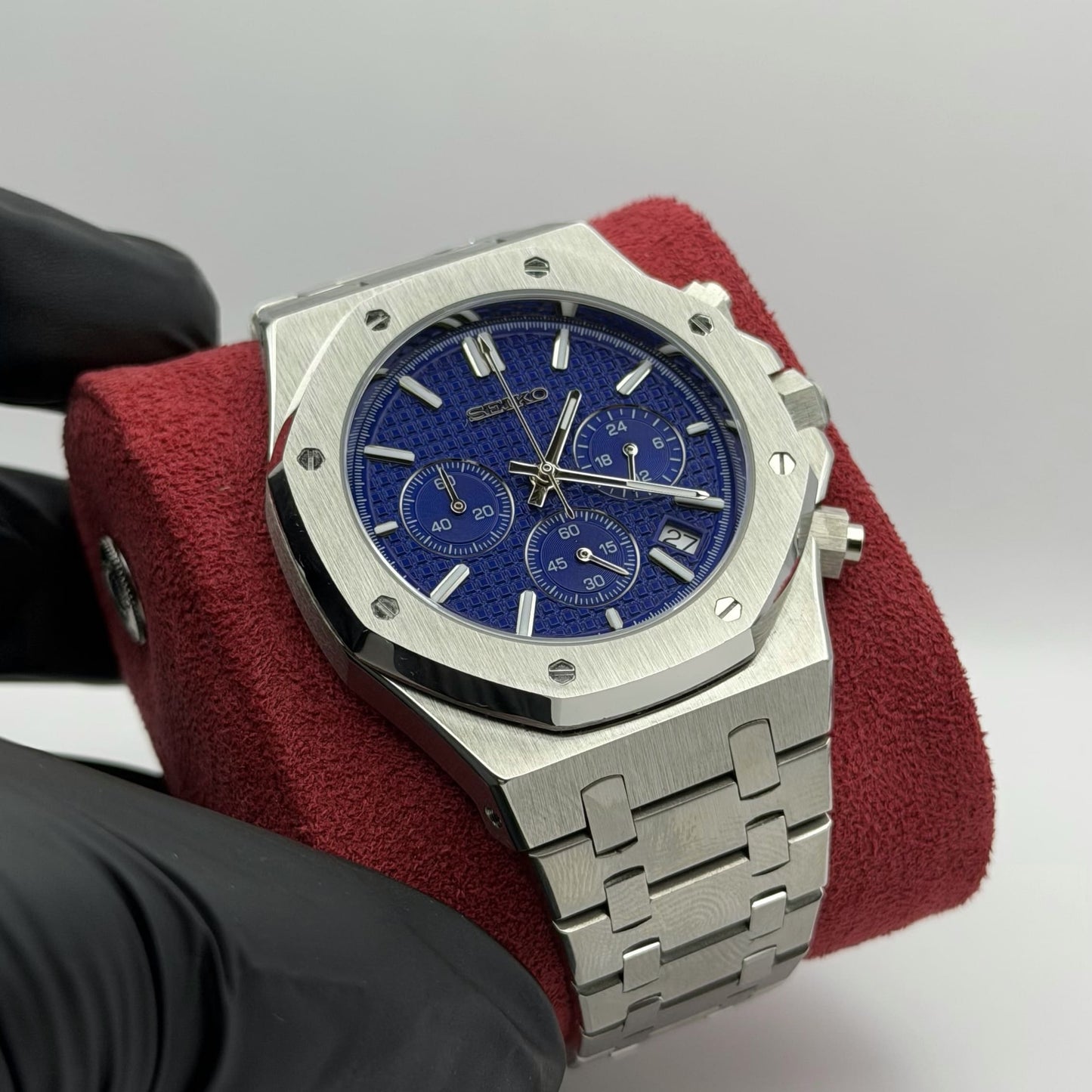 Royal Oak Chrono Mod - Navy