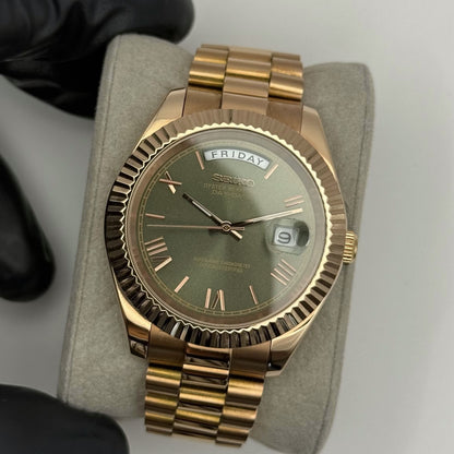 Day-Date Mod - Rose Gold Olive